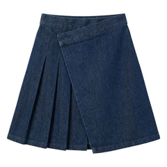 Finger in the nose - Sterling Asimetrik Kot Etek | Denim brut