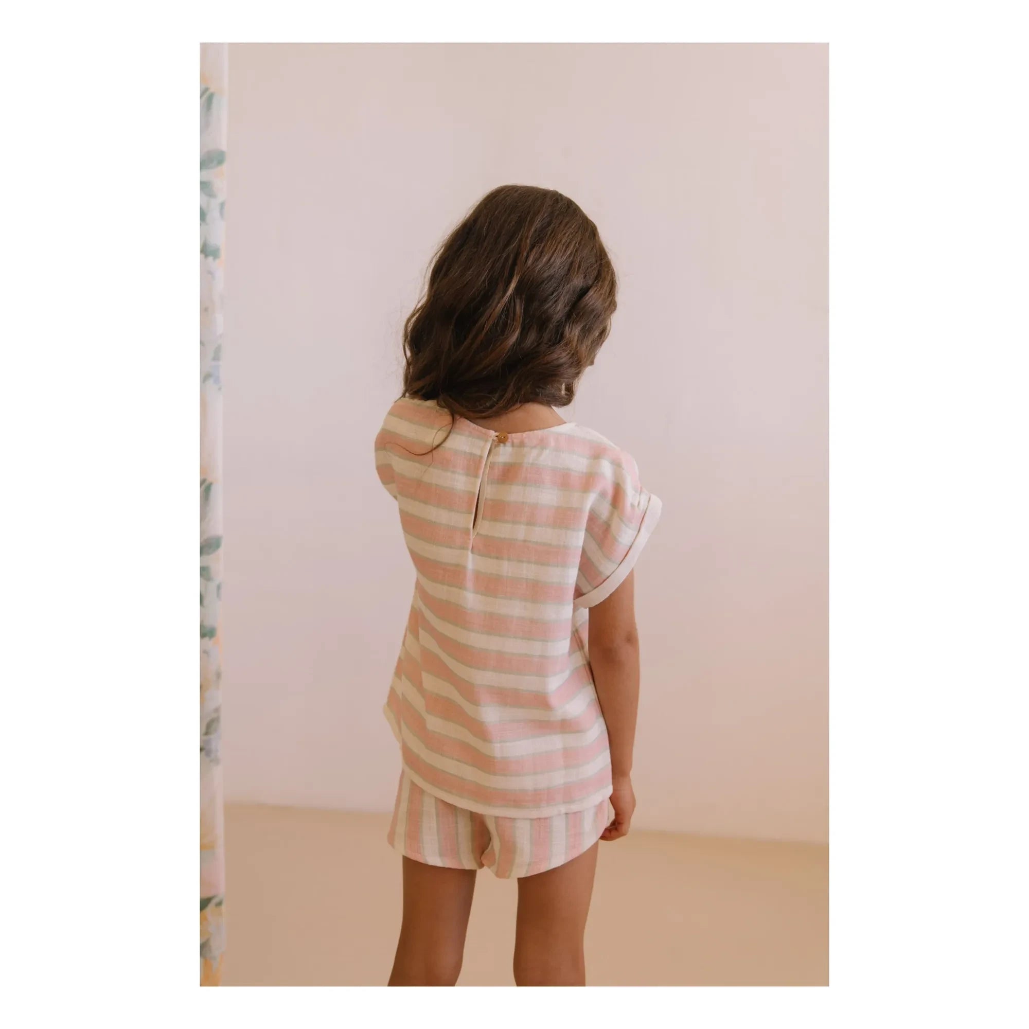 Studio Bohème - Praslin Striped Cotton Jersey T-Shirt | Pink