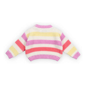 the new society - Celosia Striped Sweater | Lavender