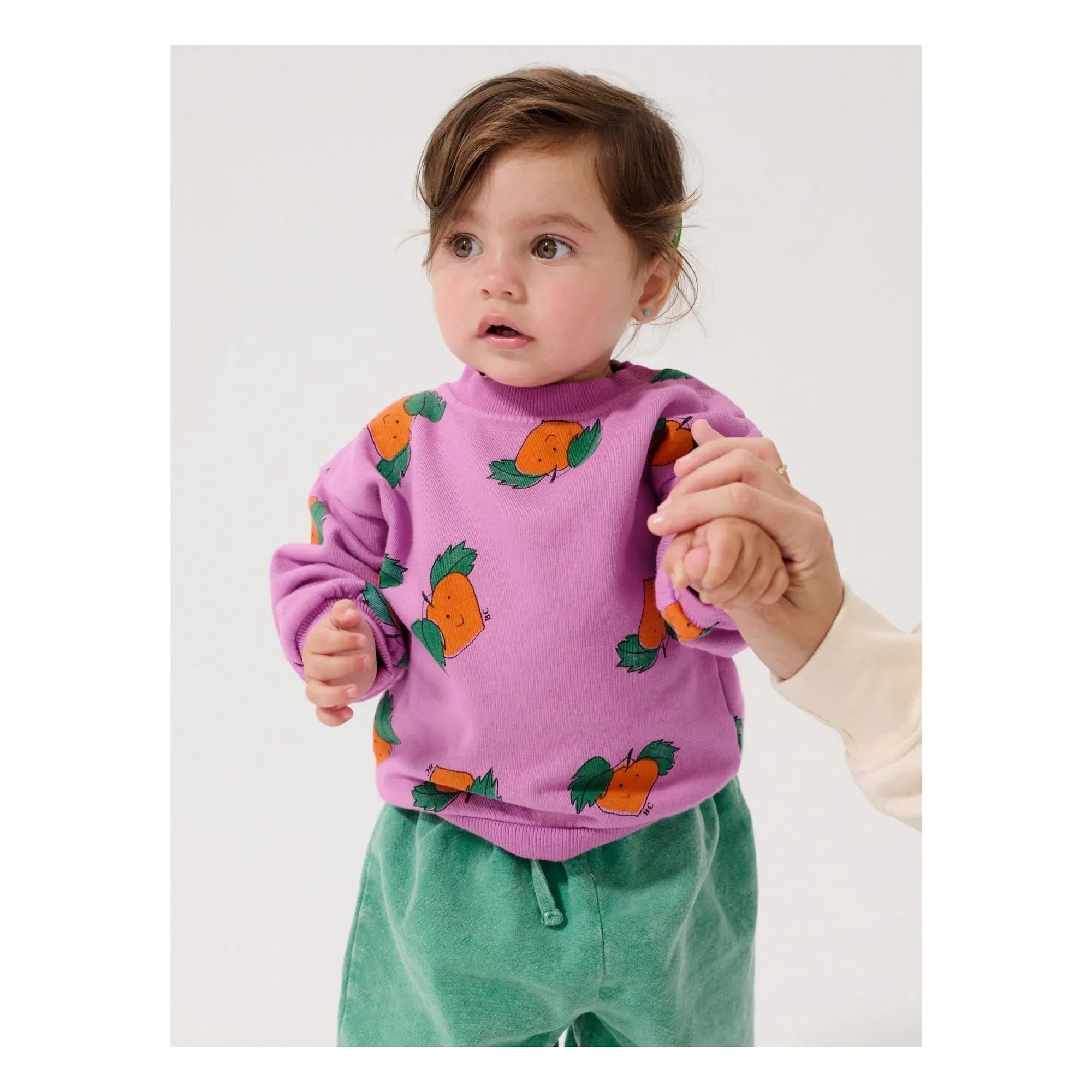 Bobo Choses - Organic Cotton Orange Sweatshirt | Purple