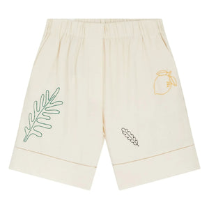 Leon & Harper - Quiwi Organic Cotton Shorts | Ecru