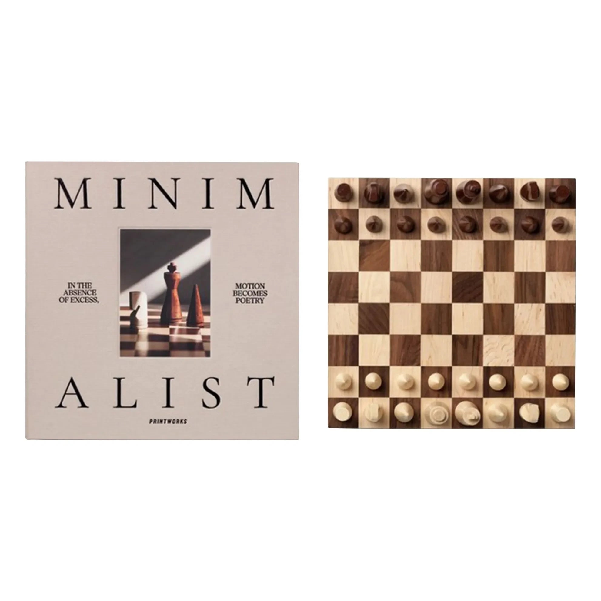 PrintWorks - Wooden Chess Set