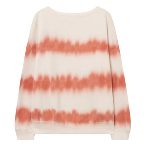 The Animals Observatory - Oversize Batik Büyük Ayı Sweatshirt | Turuncu