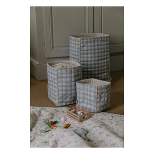 garbo&friends - Checkered Sky Storage Basket