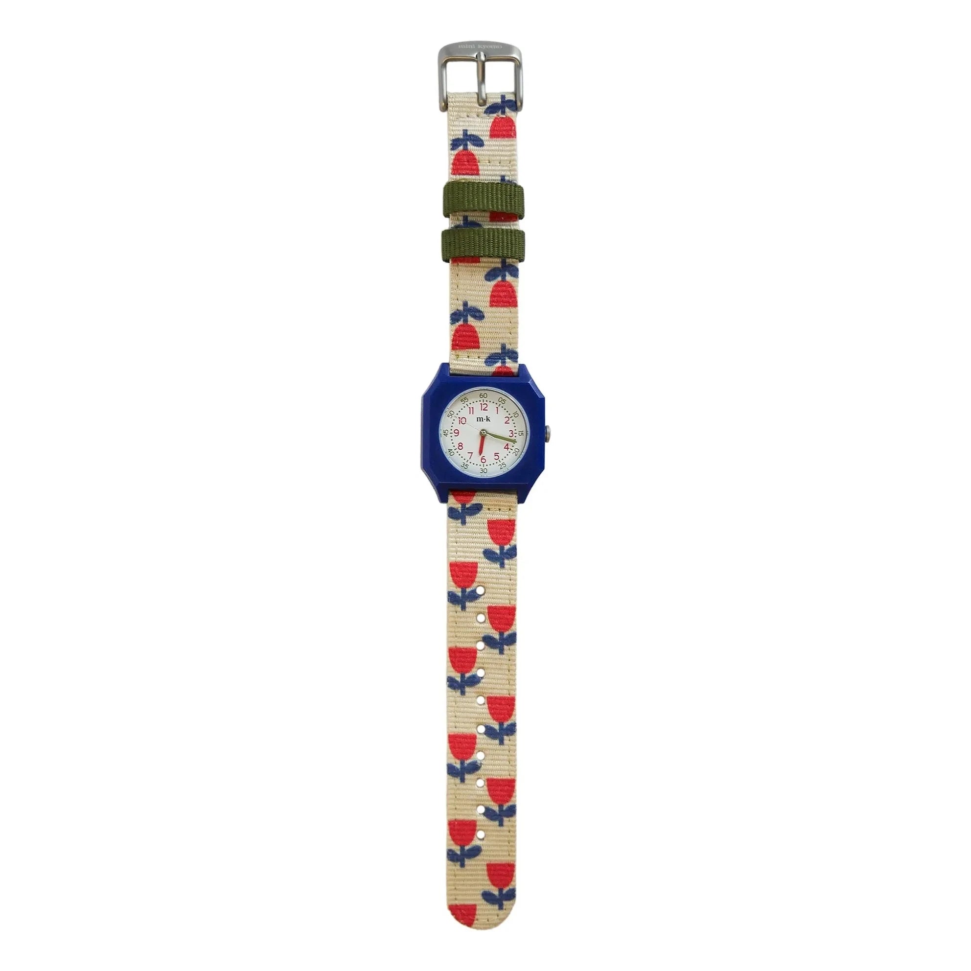 Mini Kyomo - Tulips Watch - Mini Kyomo x Taxi Brousse | Red