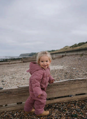 Töastie - Waterproof Cloud Jacket Made from Recycled Fibers | Dust Pink