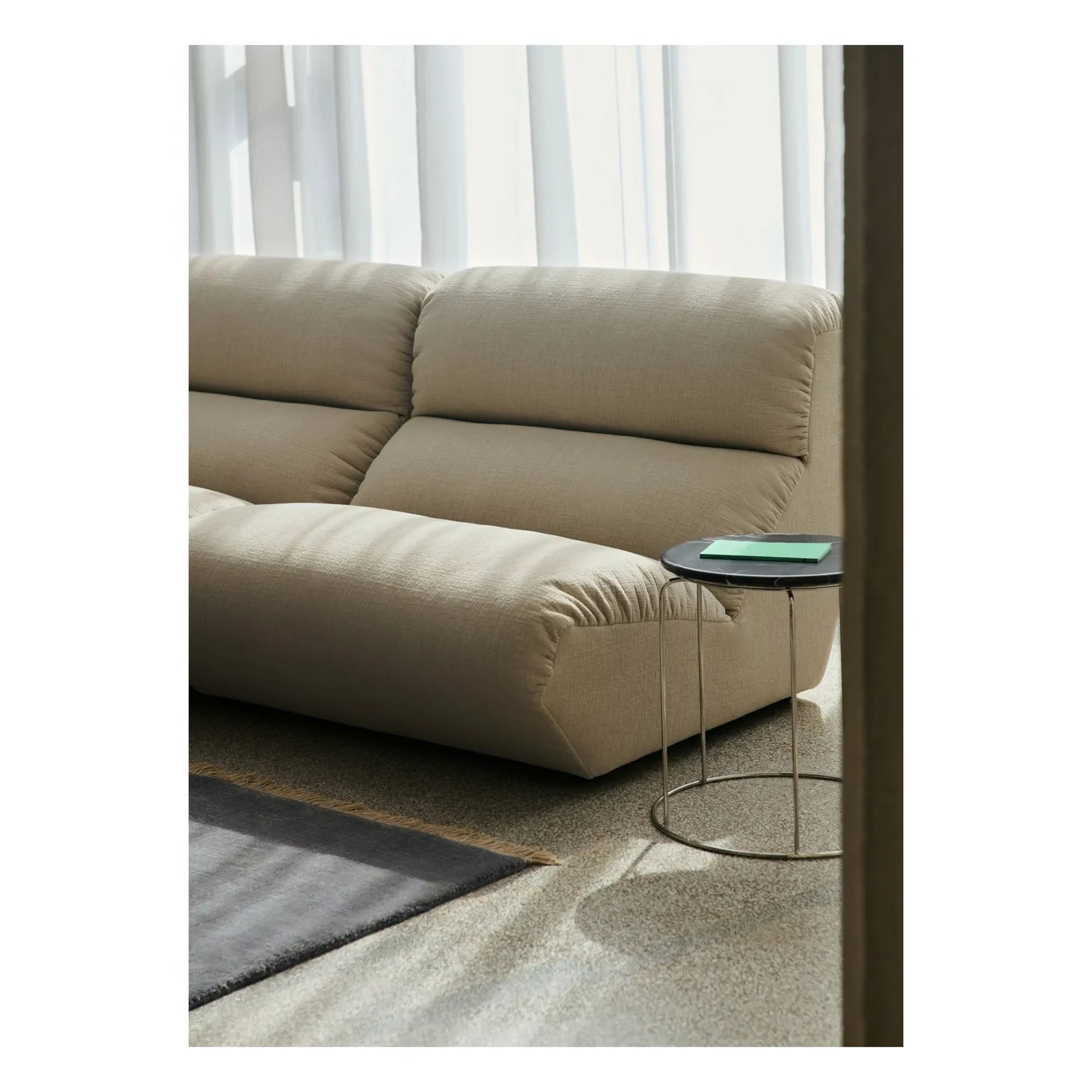 & Tradition - Hi Lo AV54 Fireside Chair | Ecru