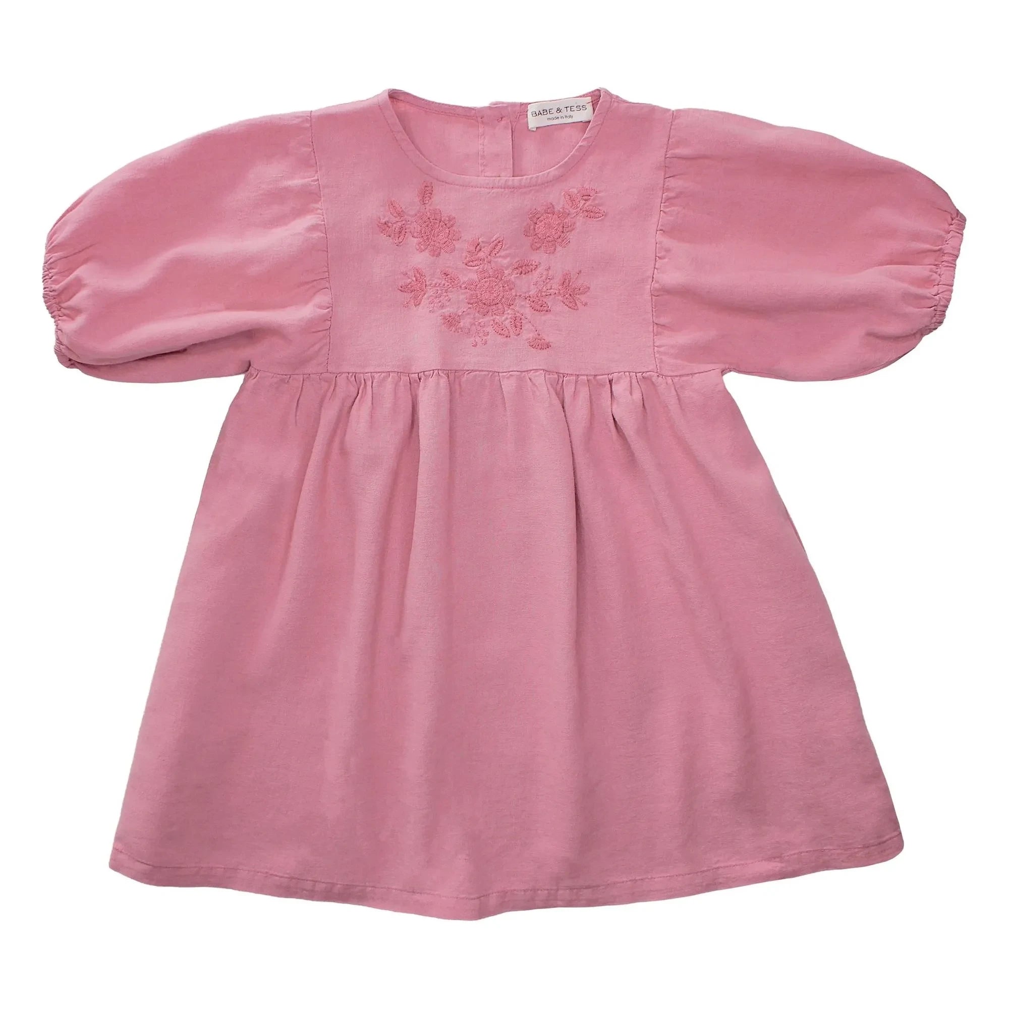 Babe & Tess - Embroidered Dress Ada Lin | Plum
