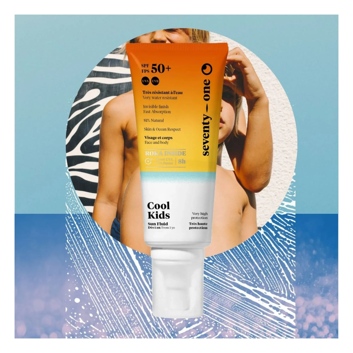 SeventyOne Percent - Cool Kids High Protection Sunscreen SPF50+ - 100 ml