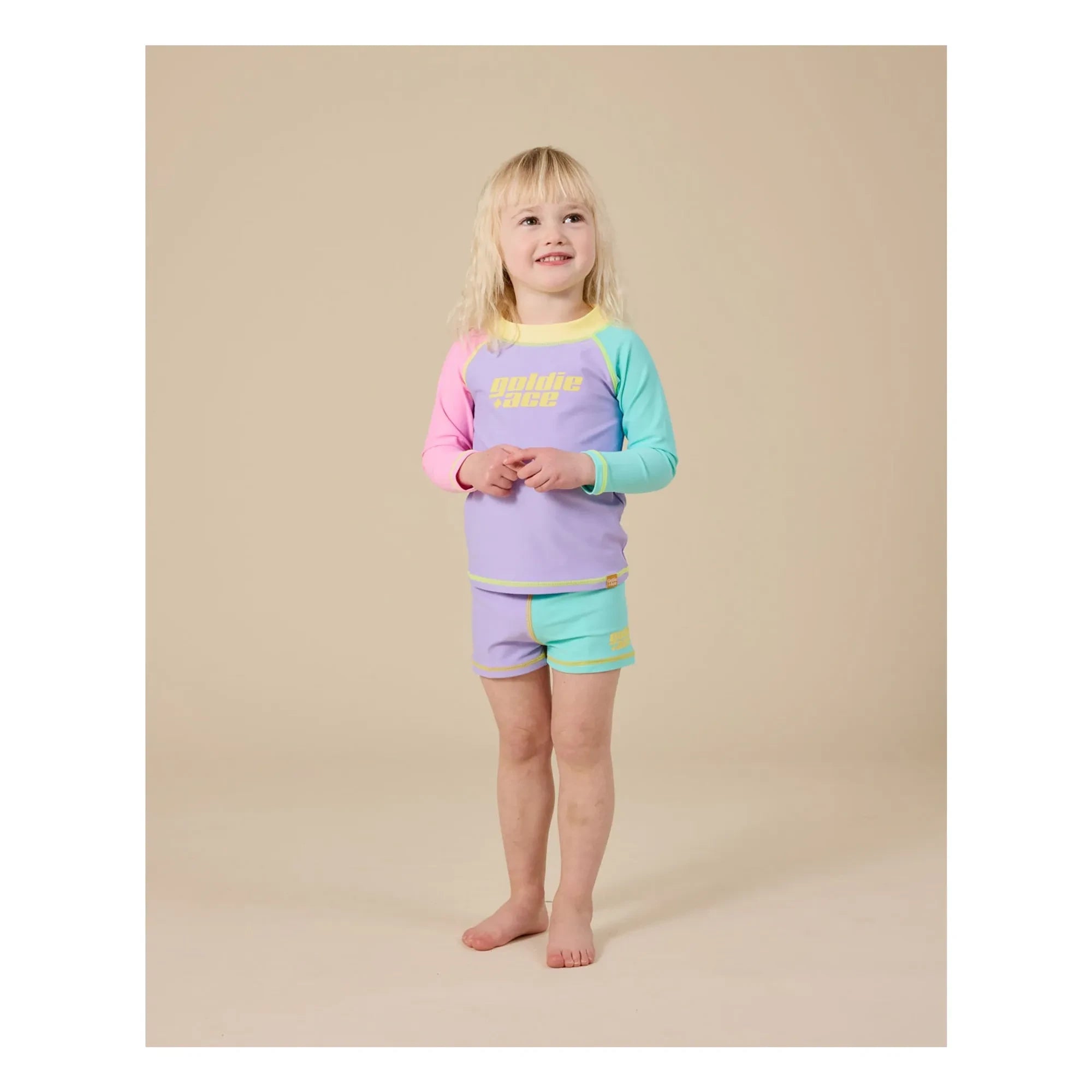 Goldie + Ace - Paradise UV Protective Bath T-Shirt | Mauve