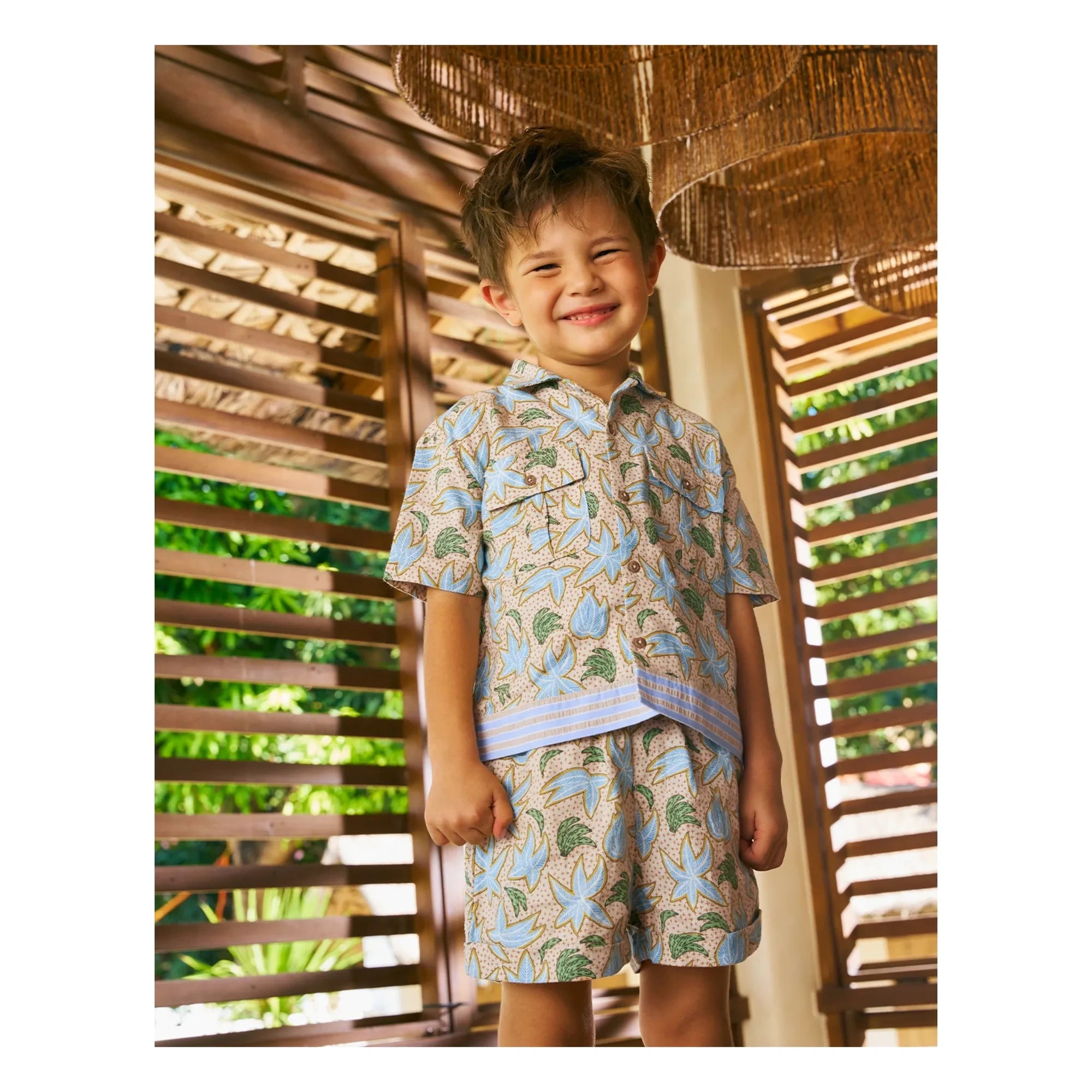 Gingersnaps - Pablo Banana Linen Shorts | Beige