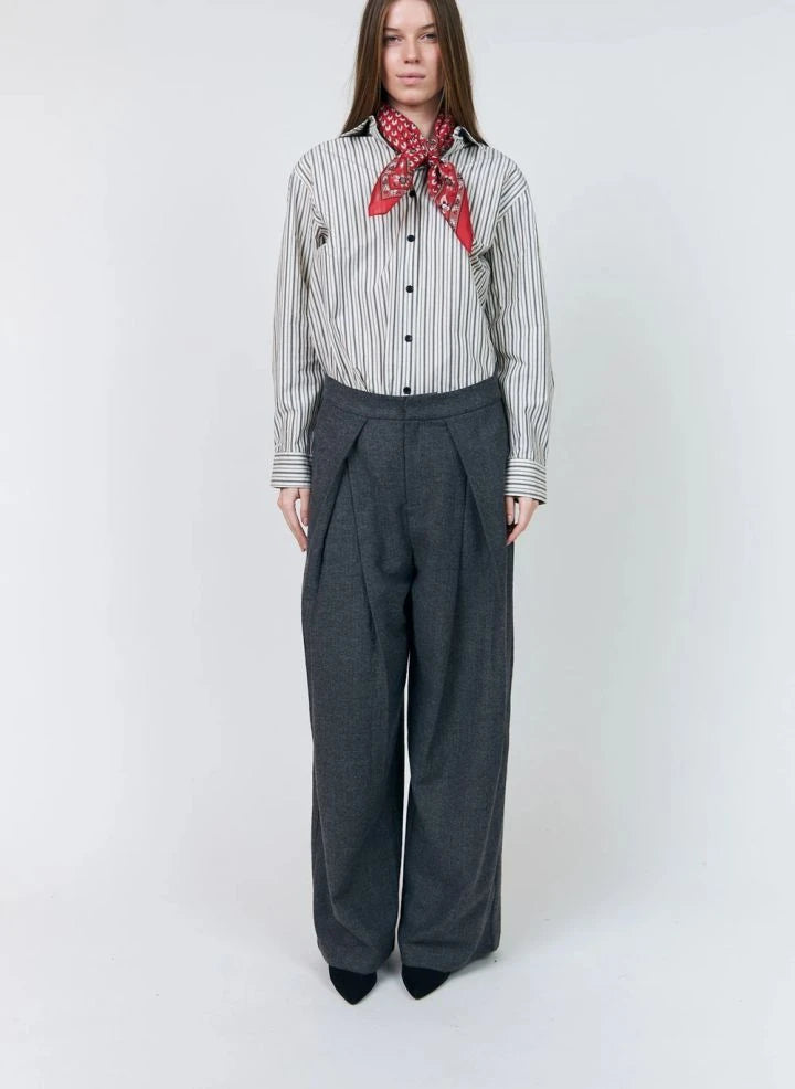 Lollys Laundry - Zola Yün Pantolon | Gri