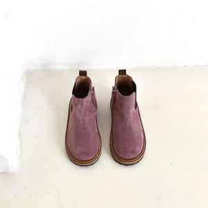 du Loua - Louis Suede Boots | Pink