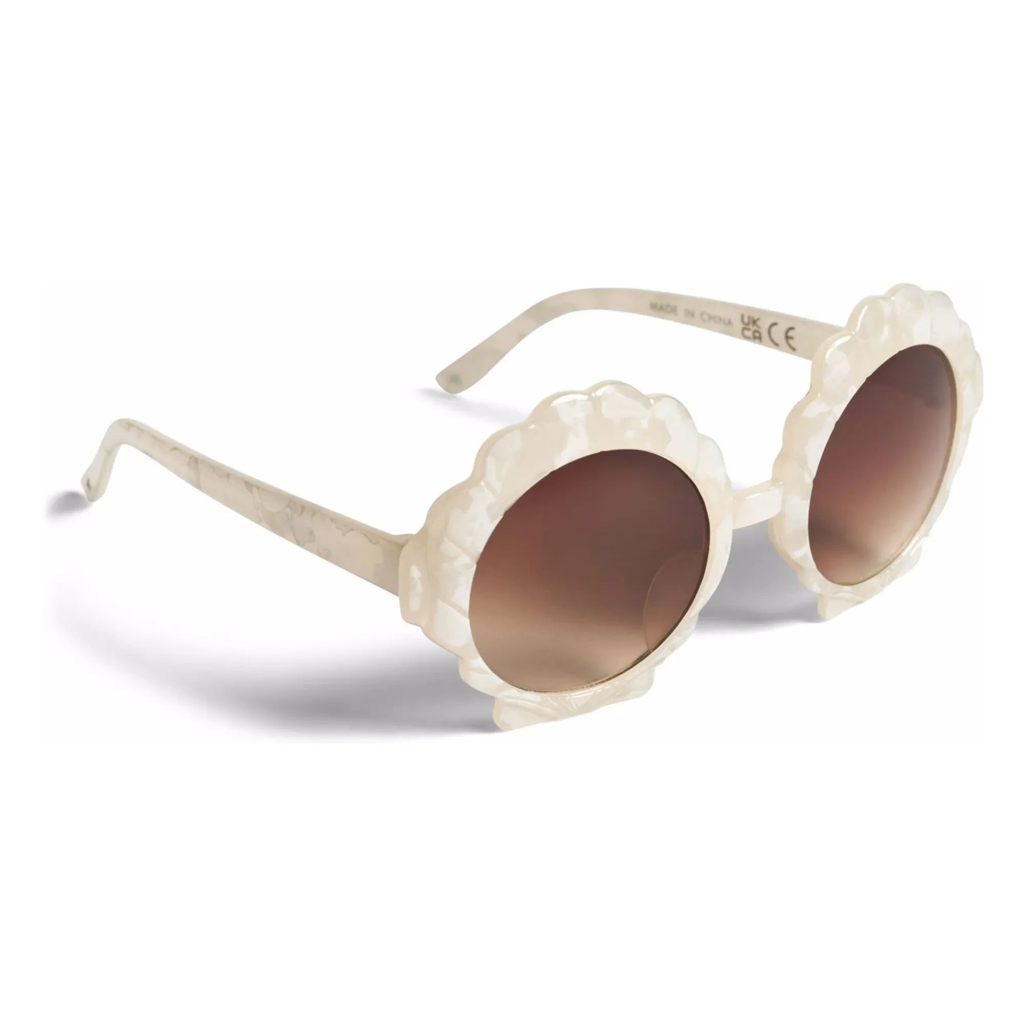 Molo - Sand Color Shell Sunglasses