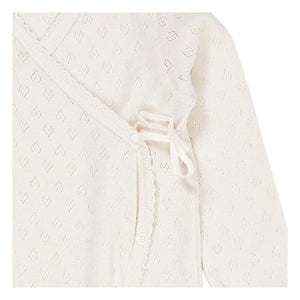 Copenhagen Colors - Organic Cotton Pointelle Pajama | Cream