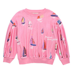 Maison Mangostan - Sailcloth Sweat | Pembe
