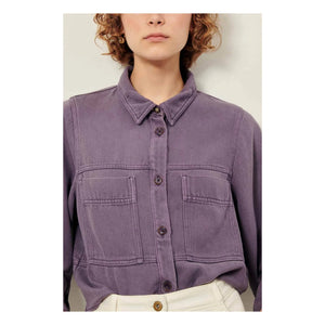 Sessùn - Leone overshirt | Purple