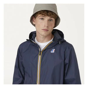 K-Way - Le Vrai Claude 3.0 K-Way Raincoat - Men's Collection | Navy Blue