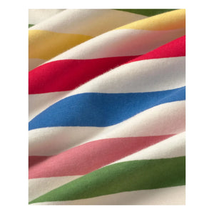 Thinking Mu - Striped T-shirt Zowie Organic cotton | Yellow