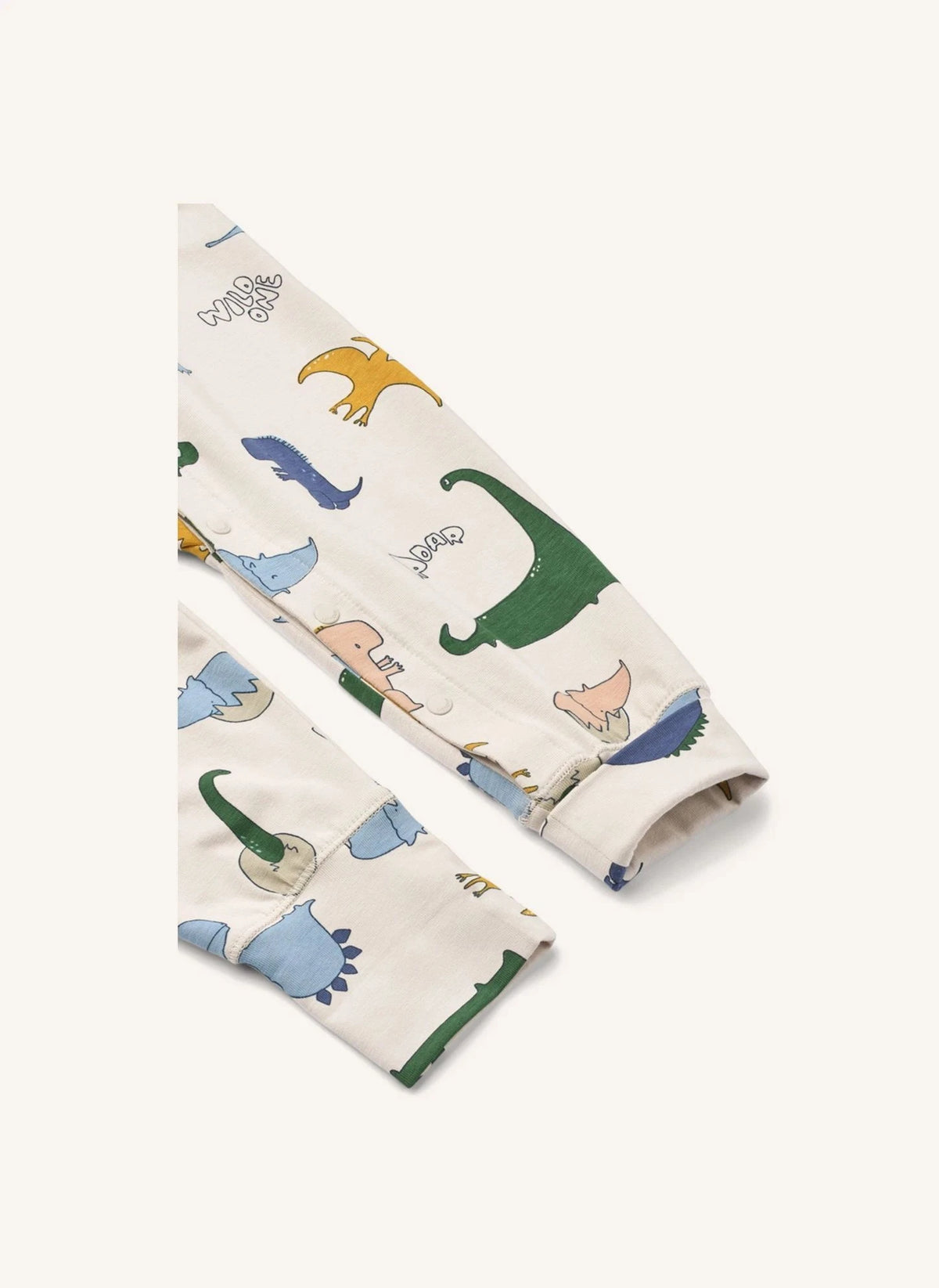 Liewood - Pajamas Birk Dinosaurs Organic Cotton | Sand