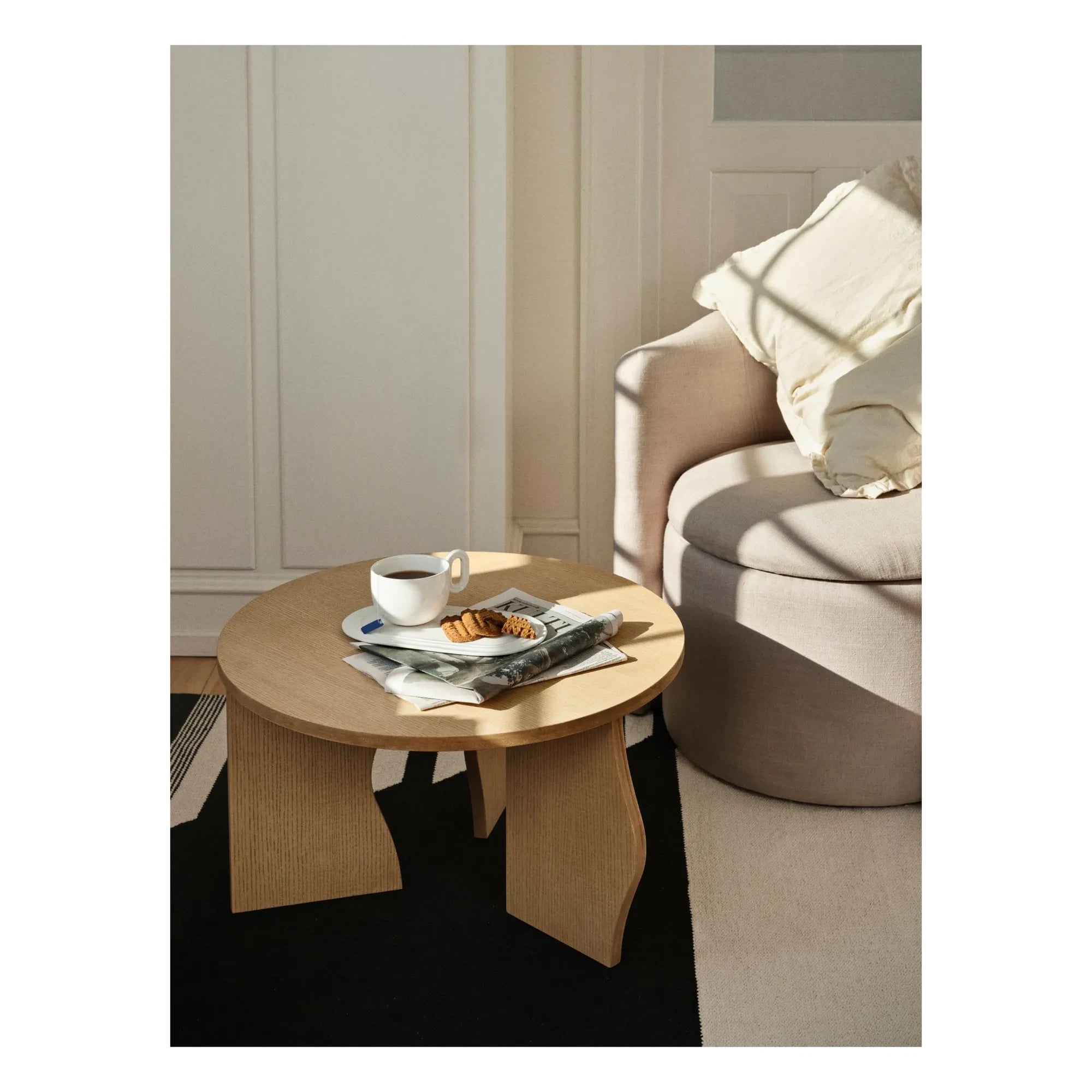 Broste Copenhagen - Brook Side Table | Ash Gray