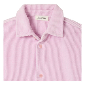 American Vintage - Padow Organic Cotton Velvet Shirt | Pale Pink