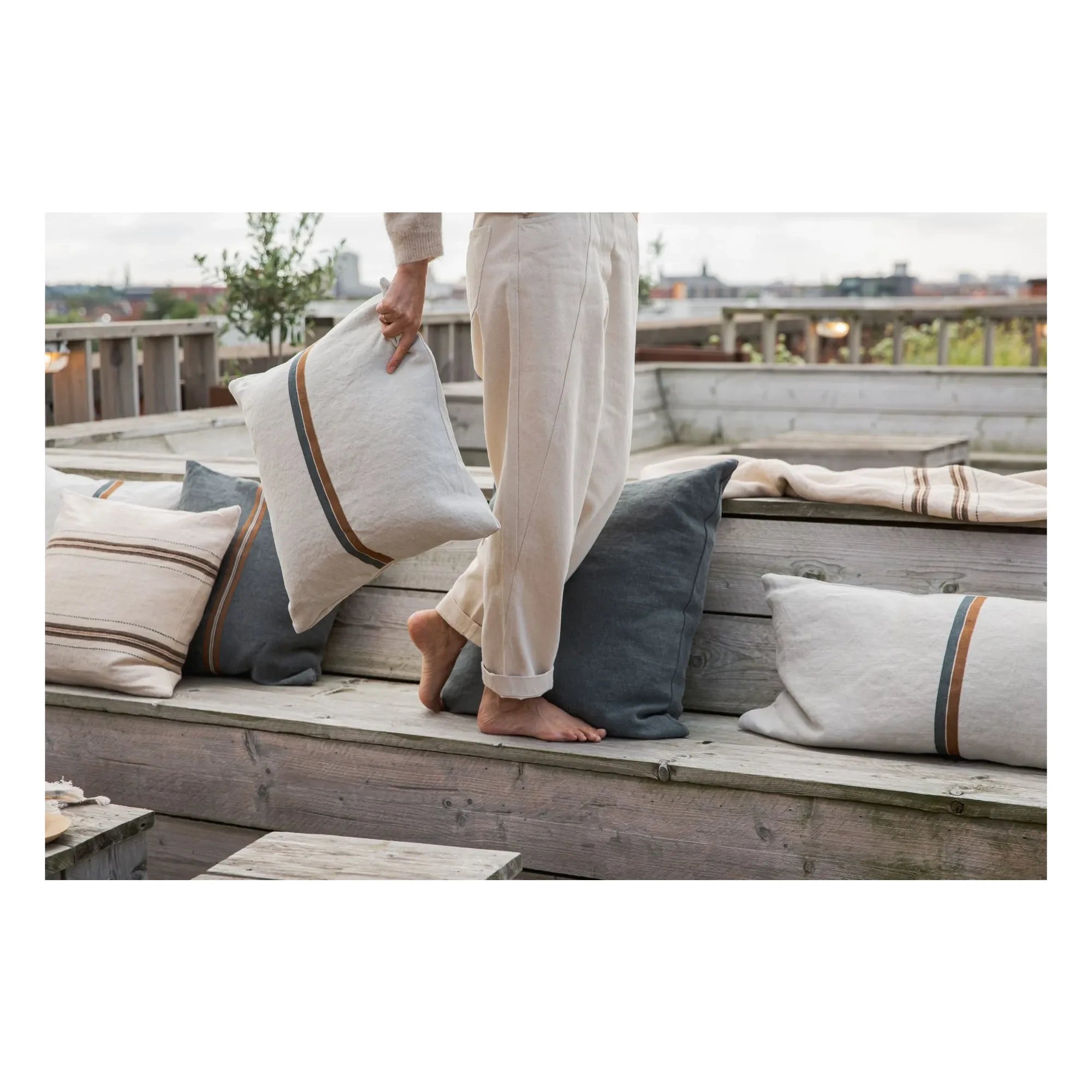Libeco - Atlas Pillowcase | Ecru