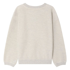 Bonpoint - Tayla Organic Cotton Sweatshirt | Heather Grey
