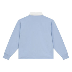 Finger in the nose - Ezra çizgili organik pamuk polo shirt | Steel