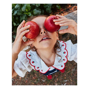 Goldie + Ace - Strawberry Crop Blouse | Ivory