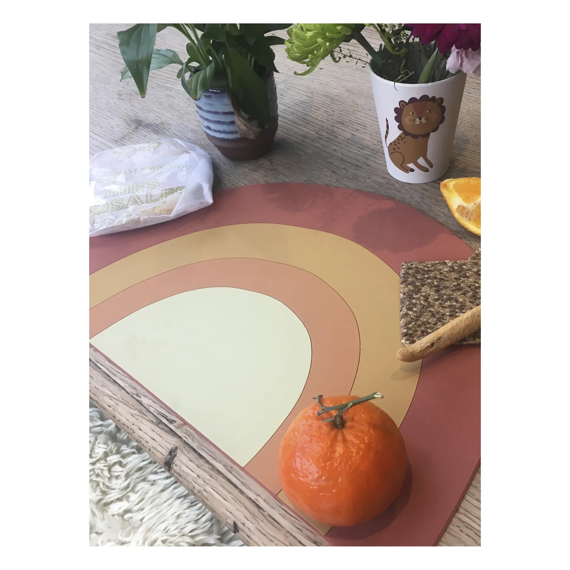 Studio Loco - Rainbow Silicone American Placemat