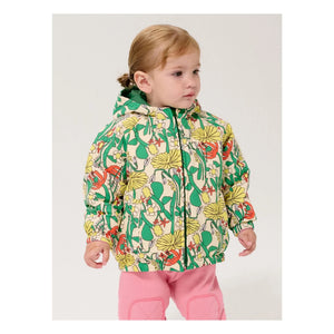 Bobo Choses - Color Block Recycled Fiber Reversible Baby Jacket | Yellow