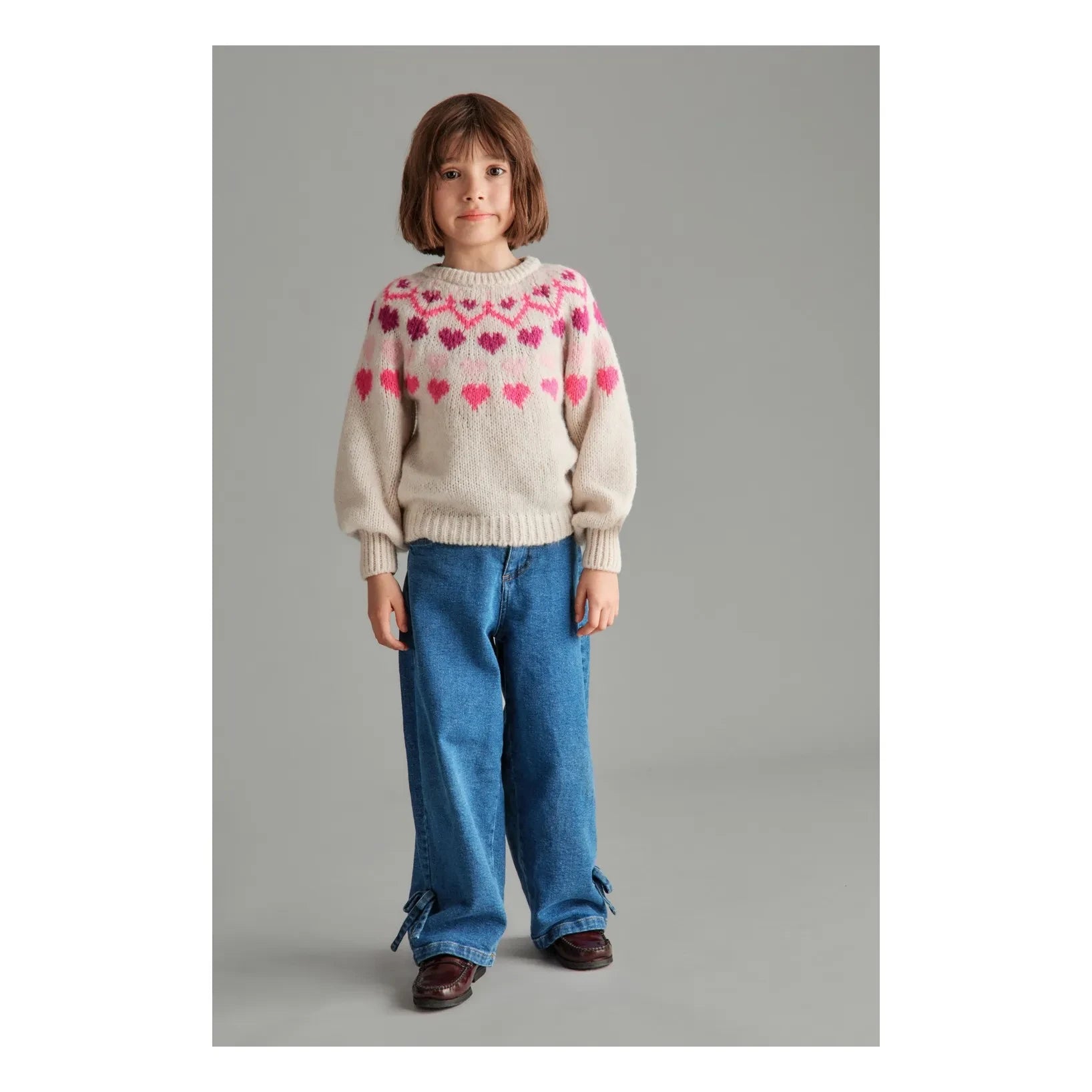 Mipounet - Love Nordic Hearts Kazak | Krem