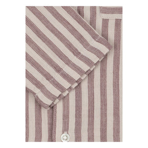 Konges Sløjd - Ely Striped Organic Cotton Shirt | Red