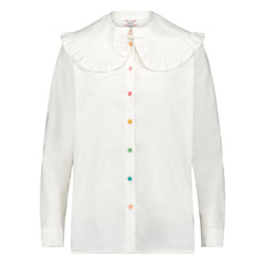 Elise Chalmin - Juliette Cotton Shirt | White