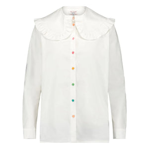 Elise Chalmin - Juliette Cotton Shirt | White