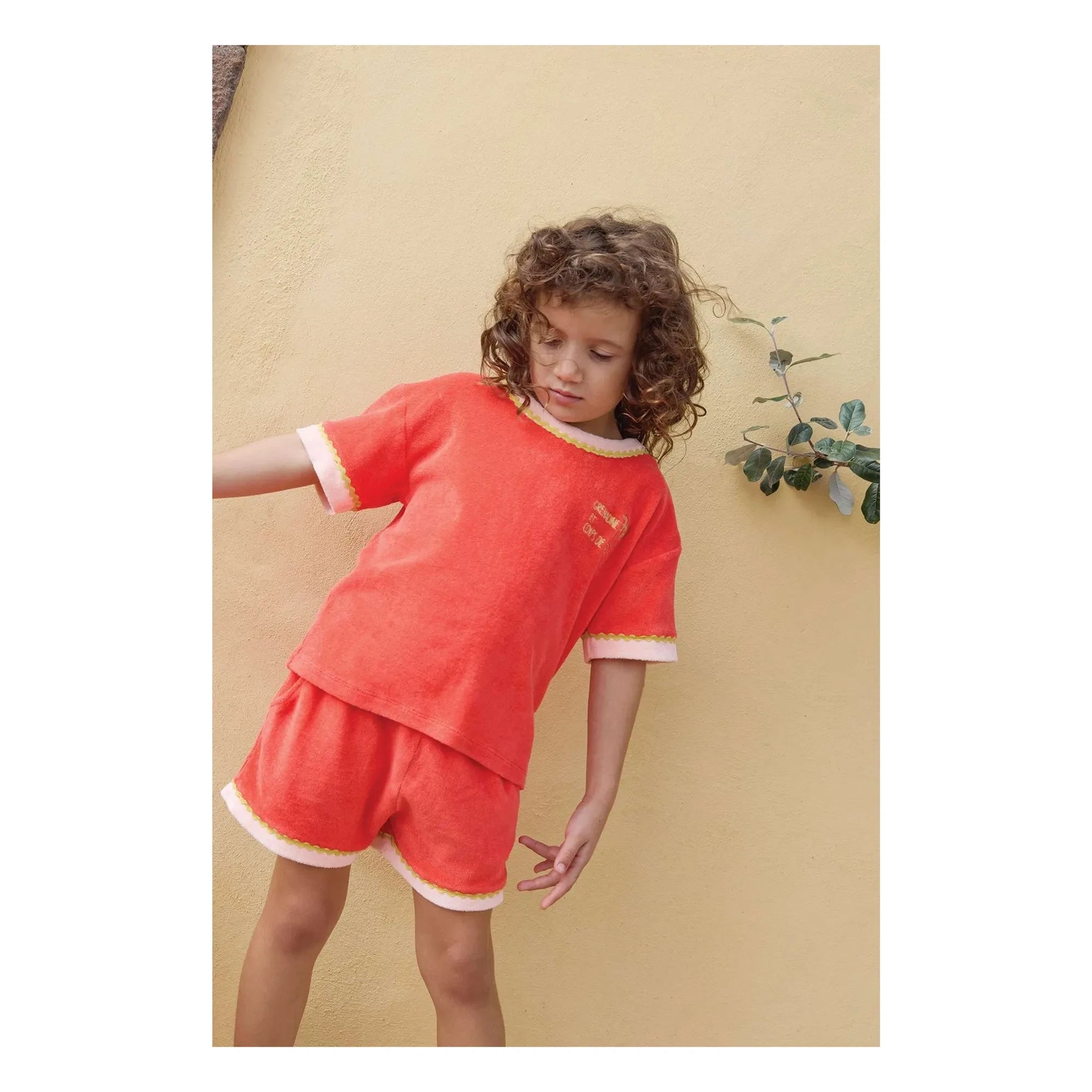 Bonton - Livia Sponge T-Shirt | Red
