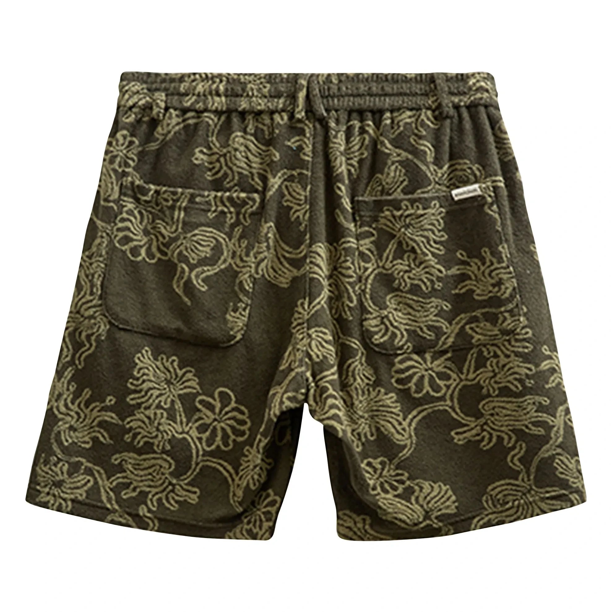 Anerkjendt - Short Akjan Frotte | Dark green