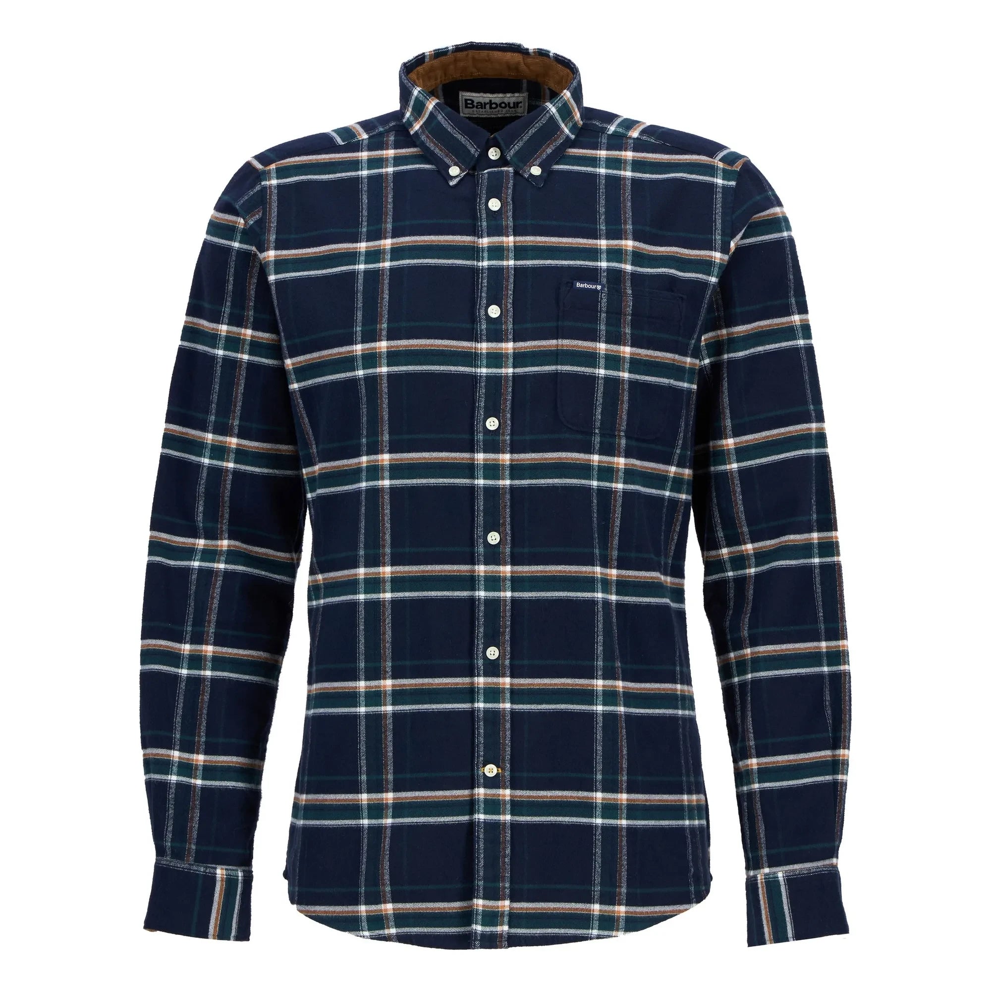 Barbour - Ronan Check Shirt | Petrol Blue