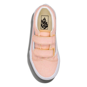 Vans - Old Skool V Glitter Scratch Sneakers | Apricot