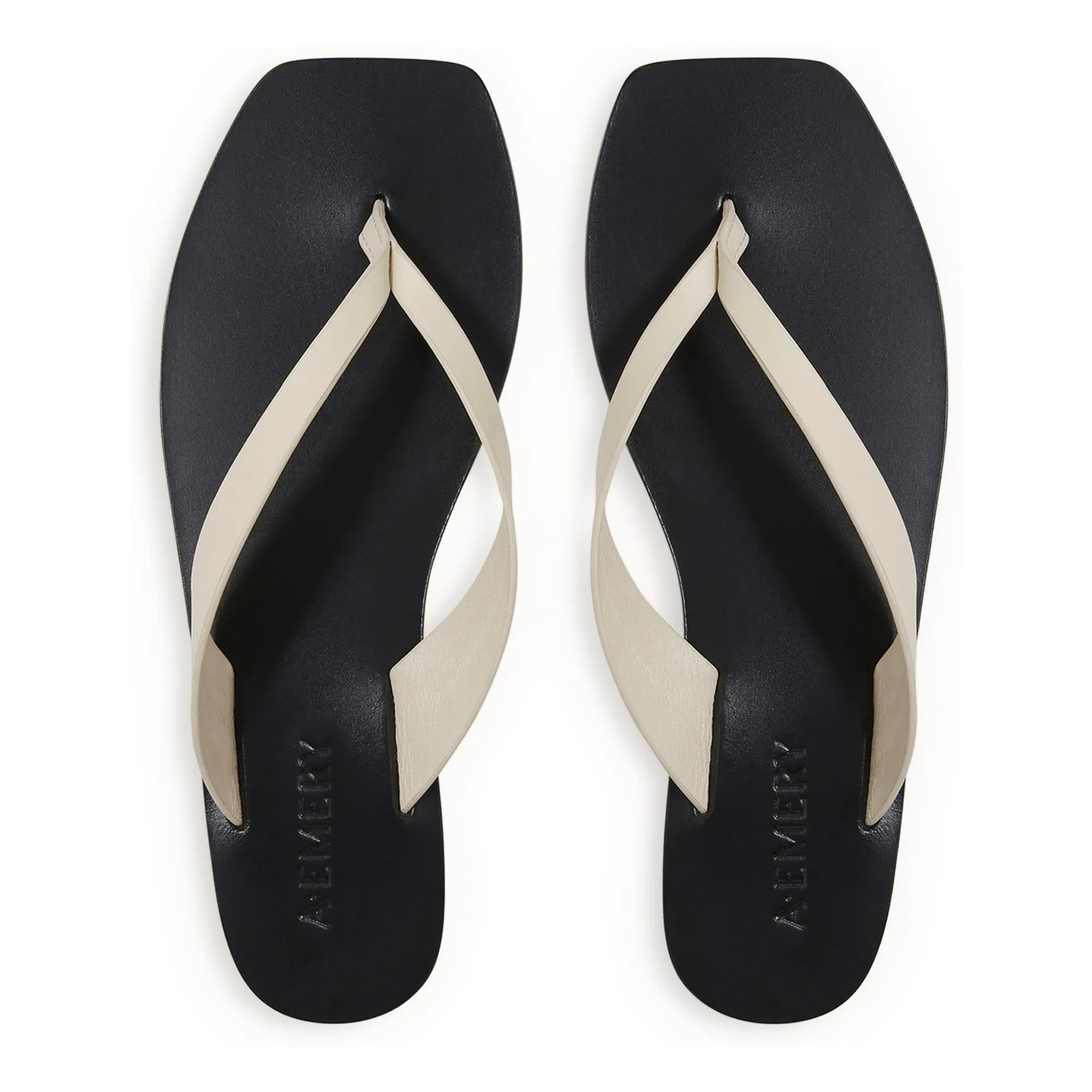 A. Emery - Kinto Two-Tone Sandal | Ecru