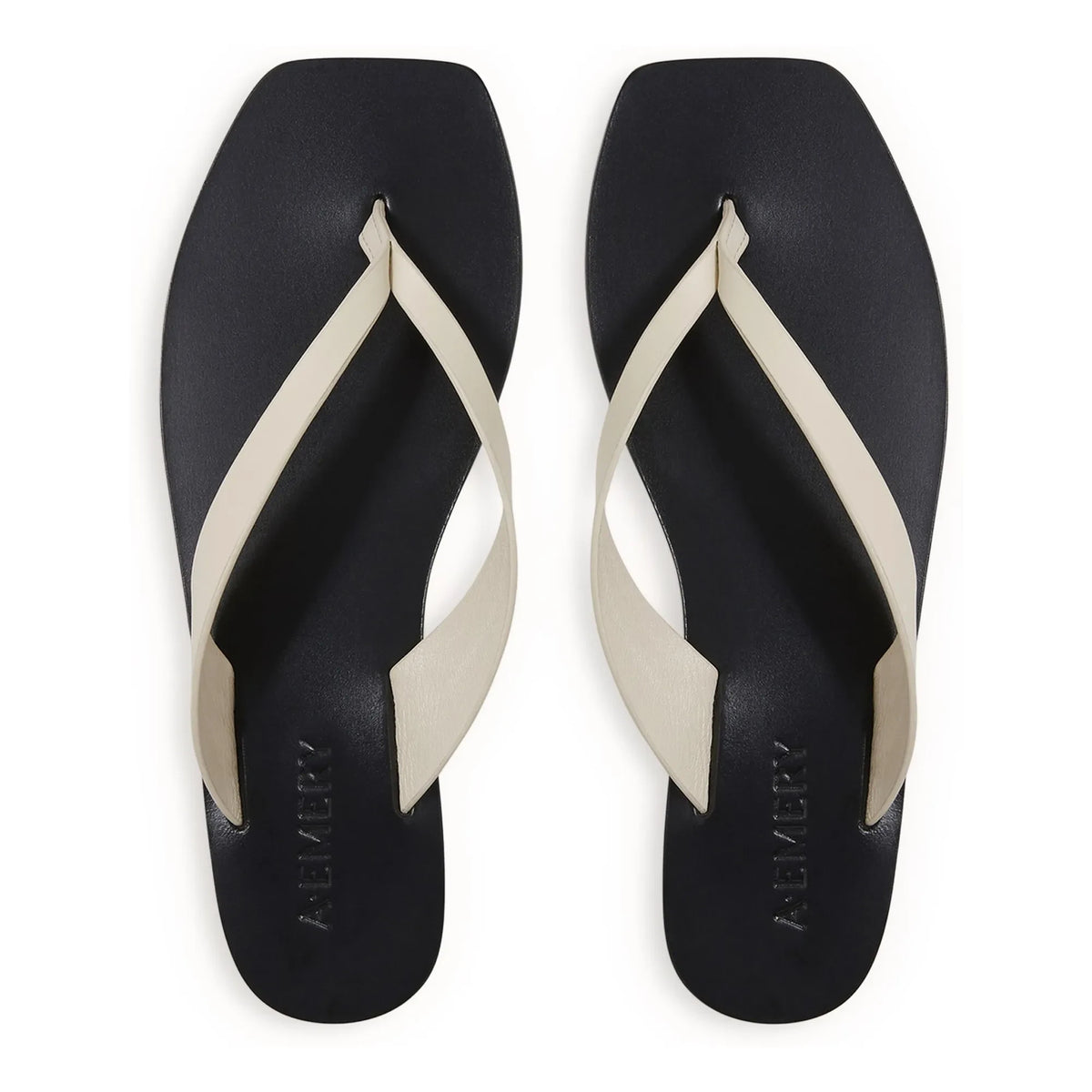 A. Emery - Kinto Two-Tone Sandal | Ecru