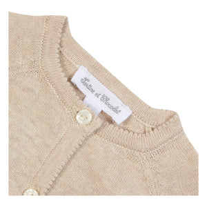 Tartine et Chocolat - Chiné Cardigan | Beige