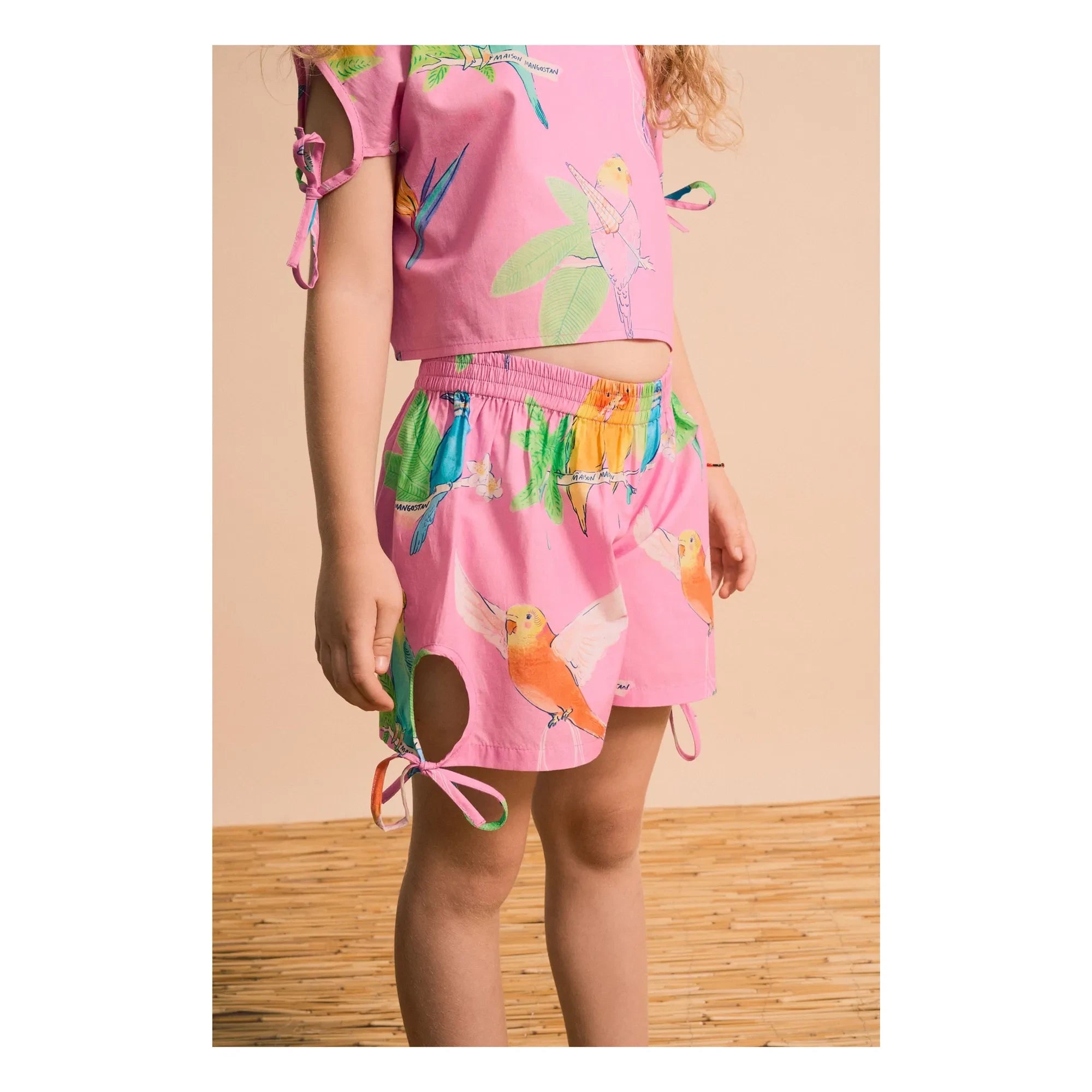 Maison Mangostan - Top Birds | Pink