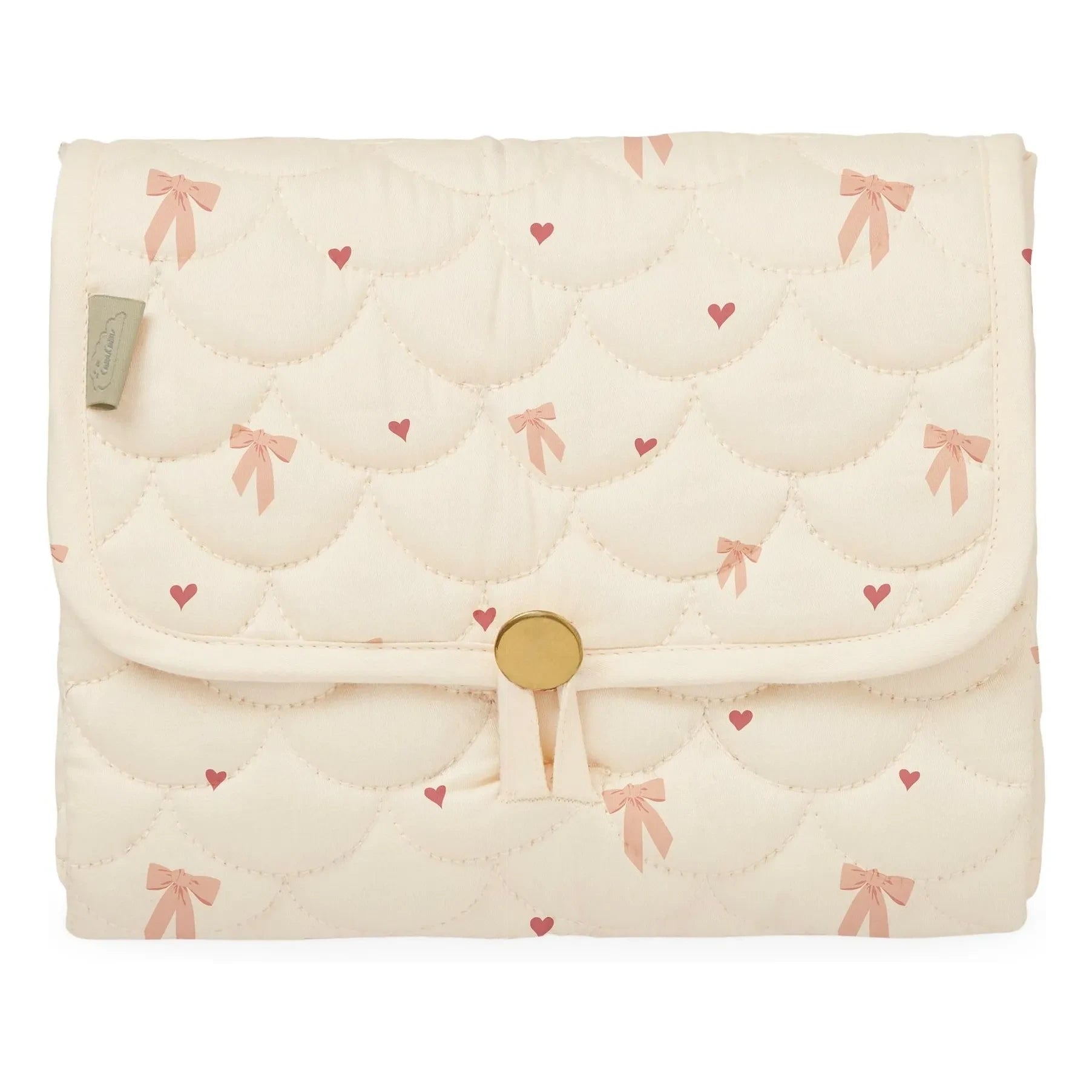 Cam Cam - Bows Travel Changing Mat | Pink
