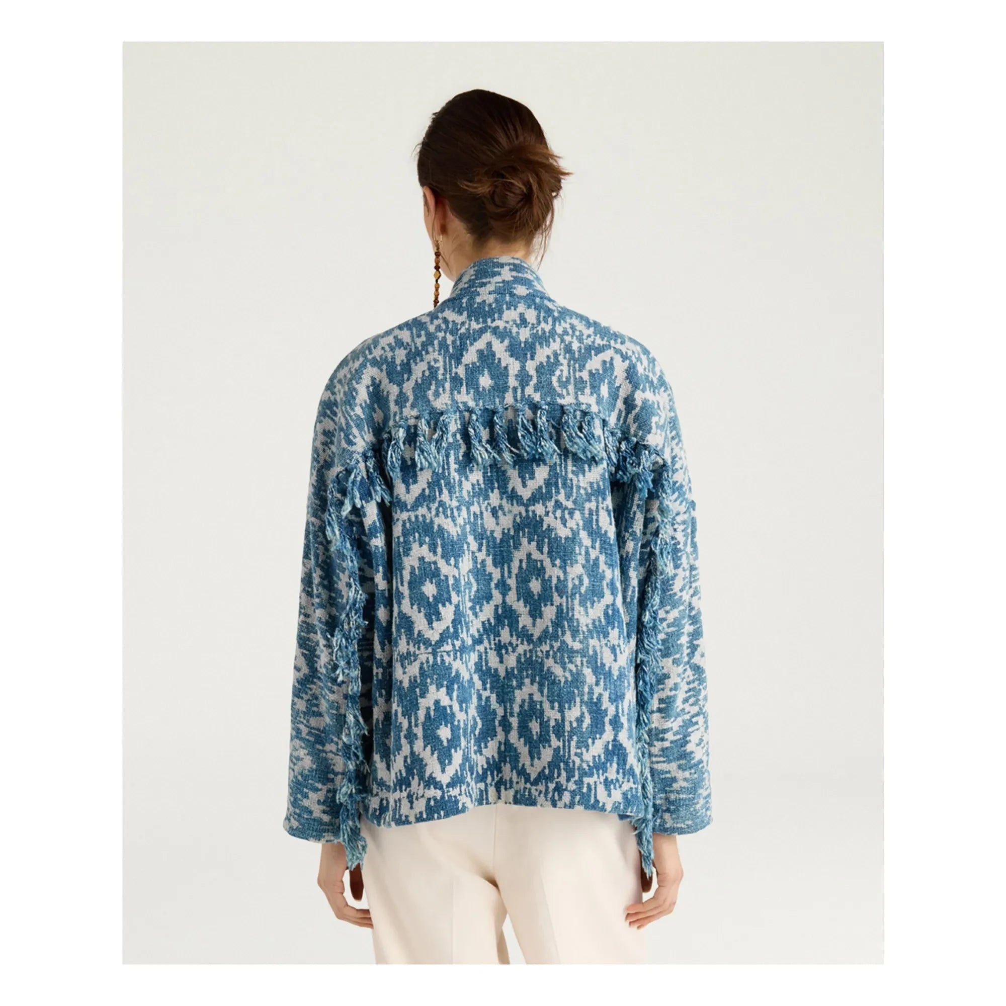 Momoni - Intermediate Cotton Jacket | Blue