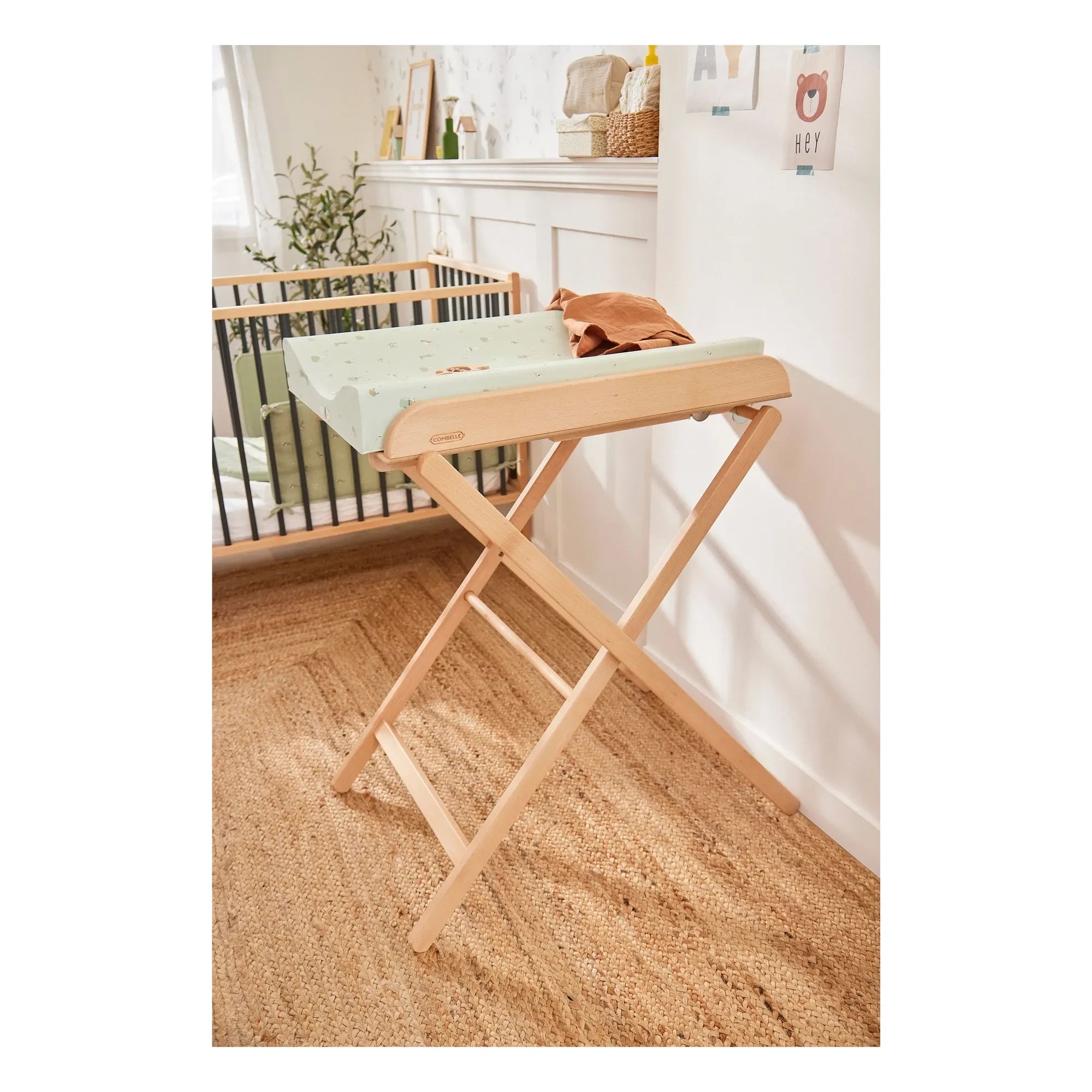 Combelle - Bucolique changing cover | Sage