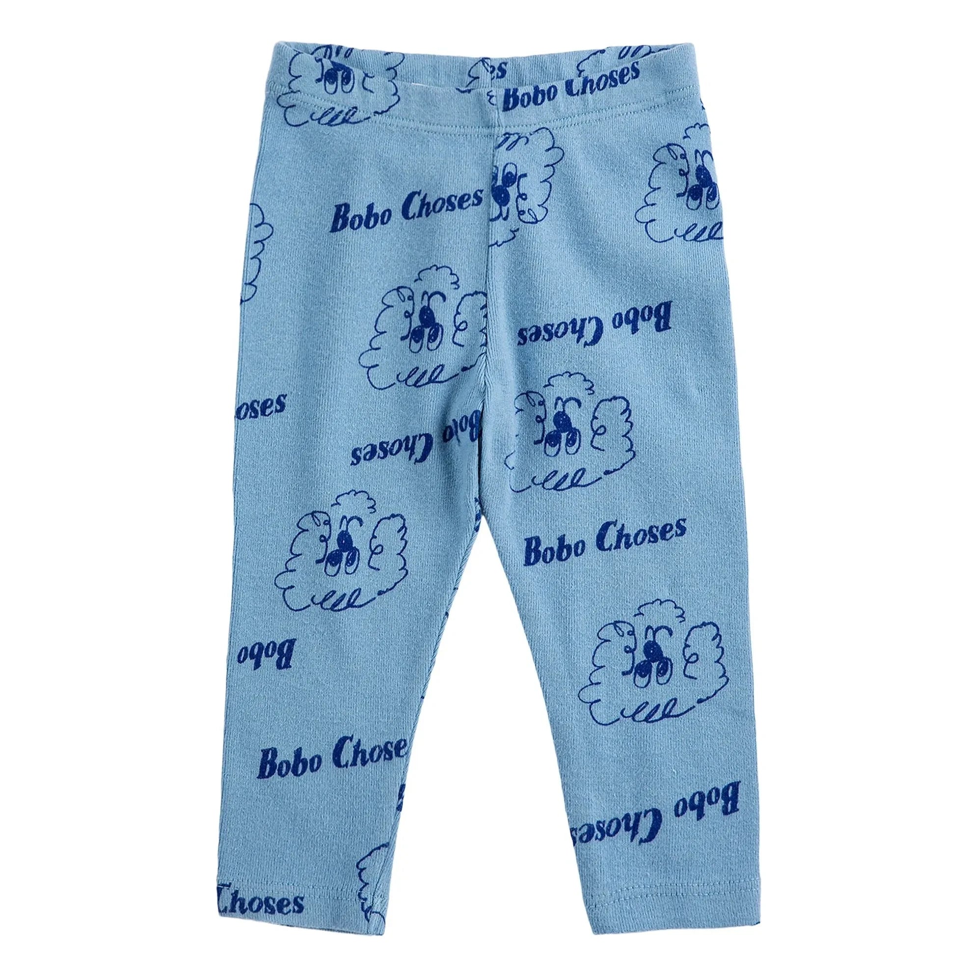 Bobo Choses - Organic Cotton Dog Leggings | Blue