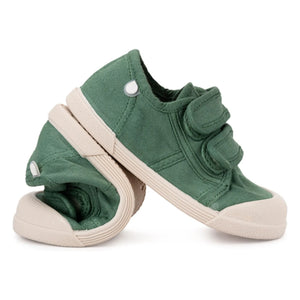Igor - Canvas Double Scratch Sneakers | Green