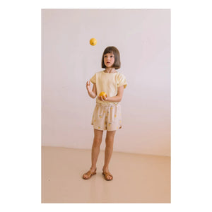 Studio Bohème - Georgy Short Organic Cotton Towel Fabric | Sand Color